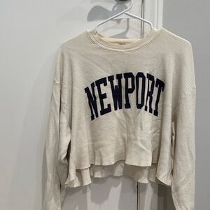 Brandy Melville cropped long sleeve
